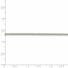 Load image into Gallery viewer, Sterling Silver Rhodium-plated 2mm Curb Chain
