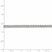 Load image into Gallery viewer, Sterling Silver Rhodium-plated 3.5mm Curb Chain
