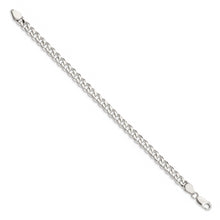 Load image into Gallery viewer, Sterling Silver 7mm Curb Chain
