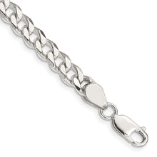 Load image into Gallery viewer, Sterling Silver 7mm Curb Chain
