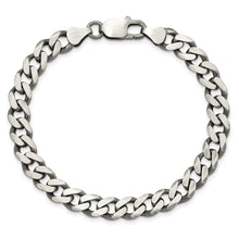 Load image into Gallery viewer, Sterling Silver Antiqued 7.5mm Curb Chain
