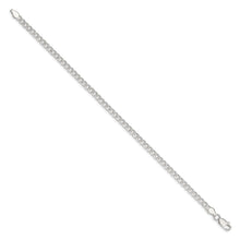 Load image into Gallery viewer, Sterling Silver 4mm Pav? Curb Chain
