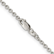 Load image into Gallery viewer, Sterling Silver 2.25mm Cable Chain
