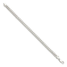 Load image into Gallery viewer, Sterling Silver 6.4mm Polished Domed Curb Chain
