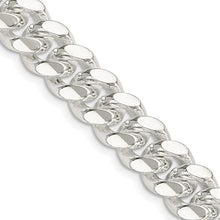Load image into Gallery viewer, Sterling Silver 10.5mm Polished Domed Curb Chain
