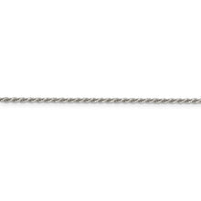 Load image into Gallery viewer, Sterling Silver 1.7mm Diamond-cut Rope Chain w/2in ext.
