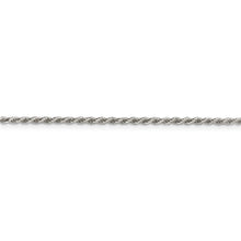 Load image into Gallery viewer, Sterling Silver 1.85mm Diamond-cut Rope Chain w/4in ext.
