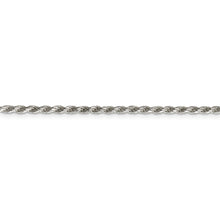 Load image into Gallery viewer, Sterling Silver 2.25mm Diamond-cut Rope Chain w/4in ext.
