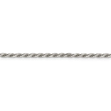 Load image into Gallery viewer, Sterling Silver 2.5mm Diamond-cut Rope Chain
