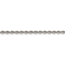 Load image into Gallery viewer, Sterling Silver 3mm Solid Rope Chain
