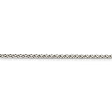 Load image into Gallery viewer, Sterling Silver 2mm Diamond-cut Spiga Chain
