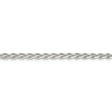 Load image into Gallery viewer, Sterling Silver 3.75mm Diamond-cut Spiga Chain
