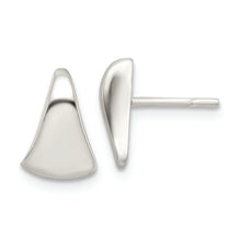 Load image into Gallery viewer, Sterling Silver Polished Fancy Wedge-shaped Post Earrings
