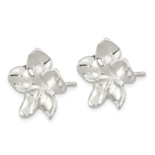 Load image into Gallery viewer, Sterling Silver Polished Flower Post Earrings
