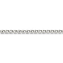 Load image into Gallery viewer, Sterling Silver 4.15mm Flat Cuban Anchor Chain
