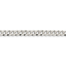 Load image into Gallery viewer, Sterling Silver 6mm Beveled Curb Chain
