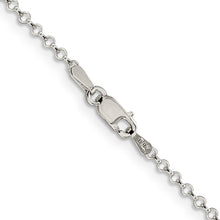 Load image into Gallery viewer, Sterling Silver 2mm Rolo Chain
