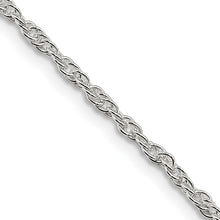 Load image into Gallery viewer, Sterling Silver 2mm Loose Rope Chain
