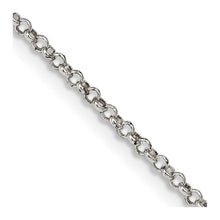Load image into Gallery viewer, Sterling Silver 1.5mm Rolo Chain w/4in ext.
