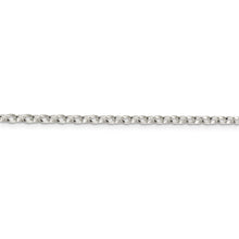 Load image into Gallery viewer, Sterling Silver 2.75mm Oval Fancy Rolo Chain
