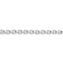 Load image into Gallery viewer, Sterling Silver 4mm Diamond-cut Rolo Chain
