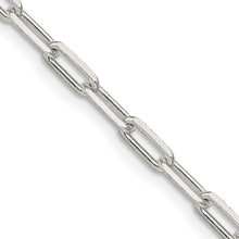 Load image into Gallery viewer, Sterling Silver 3.25mm Elongated Open Link Chain
