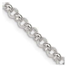 Load image into Gallery viewer, Sterling Silver 4mm Rolo Chain
