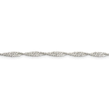 Load image into Gallery viewer, Sterling Silver 3mm Singapore Chain
