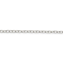 Load image into Gallery viewer, Sterling Silver 3.4mm Oval Cable Chain
