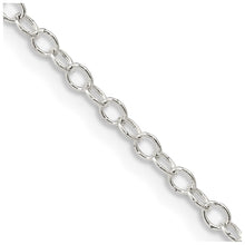 Load image into Gallery viewer, Sterling Silver 2.25mm Oval Cable Chain
