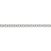 Load image into Gallery viewer, Sterling Silver 3.75mm Oval Cable Chain
