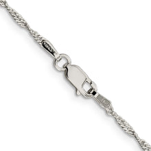 Load image into Gallery viewer, Sterling Silver 1.75mm Singapore Chain
