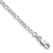 Load image into Gallery viewer, Sterling Silver 2.5mm Figaro Chain
