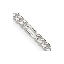 Load image into Gallery viewer, Sterling Silver 2.85mm Figaro Chain

