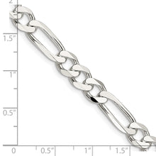 Load image into Gallery viewer, Sterling Silver 7.5mm Figaro Chain
