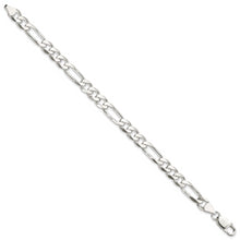 Load image into Gallery viewer, Sterling Silver 7.5mm Figaro Chain
