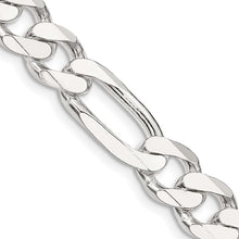 Load image into Gallery viewer, Sterling Silver 9mm Figaro Chain
