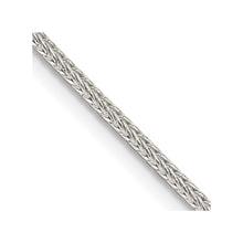 Load image into Gallery viewer, Sterling Silver 1.45mm Diamond-cut Round Franco Chain
