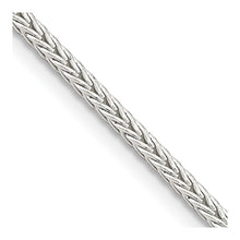 Load image into Gallery viewer, Sterling Silver 2mm Diamond-cut Round Franco Chain
