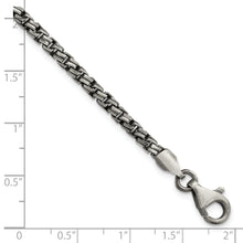 Load image into Gallery viewer, Sterling Silver Antiqued Brushed Bracelet
