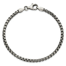 Load image into Gallery viewer, Sterling Silver Antiqued Brushed Bracelet
