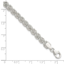 Load image into Gallery viewer, Sterling Silver Polished Love Knot Bracelet
