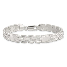 Load image into Gallery viewer, Sterling Silver Fancy Link Bracelet
