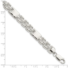 Load image into Gallery viewer, Sterling Silver Fancy Link Bracelet
