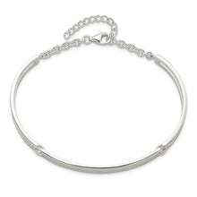 Load image into Gallery viewer, Sterling Silver Polished w/1.25 in ext. Bracelet
