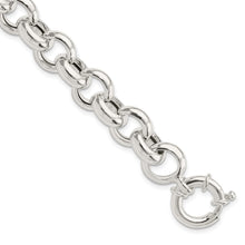 Load image into Gallery viewer, Sterling Silver Polished Fancy Link Bracelet
