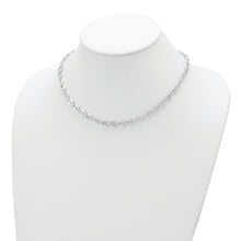 Load image into Gallery viewer, Sterling Silver Polished Fancy Link 18in Necklace
