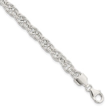 Load image into Gallery viewer, Sterling Silver Polished Fancy Link Bracelet
