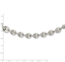 Load image into Gallery viewer, Sterling Silver Polished Fancy Link 18in Necklace
