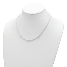 Load image into Gallery viewer, Sterling Silver Mesh Fancy Necklace
